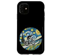 Bicicleta ciclista - Van Gogh Starry Night Style Carcasa para iPhone 11
