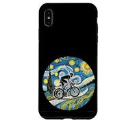 Bicicleta ciclista - Van Gogh Starry Night Style Carcasa para iPhone XS Max