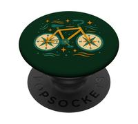 Bicicleta con Brújula Ruedas Adventure Ciclismo Viajes PopSockets PopGrip Adhesivo