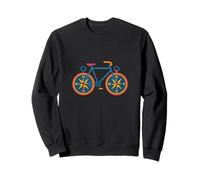 Bicicleta con Brújula Ruedas Adventure Ciclismo Viajes Sudadera