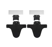 Bicicleta de bicicleta de montaña Ningyiyan, para neumáticos traseros traseros, guardabarros negros, guardabarros de barro, accesorio, impermeable, duradero, fácil instalación