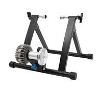 Bicicleta de carretera StaNder Rodillo Entrenador de Bicicleta Freno Magnético Fluido Bicicleta Entrenador Diseño Ajustable Bajo Dispositivo Entrenamiento en Casa Fácil de Montar Adecuado para