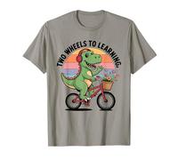 Bicicleta de Dinosaurio de Dos Ruedas para Aprender Camiseta