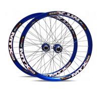 Bicicleta De Dirt Jump Rueda Delantera Y Trasera 26/27,5'' Ruedas VTT Llantas De Aleación De Aluminio QR Freno De Disco Bujes 32H para 7-12 Velocidades(Front+Rear,26in)