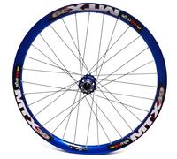 Bicicleta De Dirt Jump Rueda Delantera Y Trasera 26/27,5'' Ruedas VTT Llantas De Aleación De Aluminio QR Freno De Disco Bujes 32H para 7-12 Velocidades(Rear,27.5in)