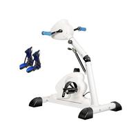 Bicicleta De Ejercicio Motorizada, Entrenador de pedaleo doméstico para Personas Mayores Manos, Brazos, piernas y Rodillas con Pantalla LCD, Equipo de Fitness y rehabilitación para Personas