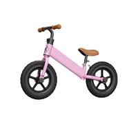 Bicicleta de entrenamiento de 12 pulgadas, sin pedales, altura ajustable para 2 a 3 años para aprender a equilibrar