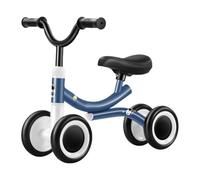 Bicicleta de equilibrio con 4 ruedas para niños - Bicicleta ajustable con 4 ruedas para interiores - Vehículo ligero para niños de 1 a 3 años para hombres y mujeres