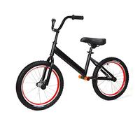 Bicicleta de equilibrio para adultos y adolescentes, diseño sin pedal, con asiento ajustable y neumáticos de aire, bicicleta de entrenamiento para principiantes, soporta hasta 90 kg