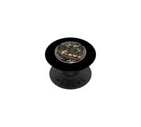 Bicicleta De Montaña Camino Bosque Montañas Corona PopSockets PopGrip Adhesivo