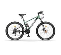 Bicicleta De Montaña con Cambio De Marchas, Bicicleta De Doble Suspensión, para Adultos Hombres, Marchas De 24/27/30 Velocidades 30speed