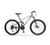 Bicicleta De Montaña con Cambio De Marchas, Bicicleta De Doble Suspensión, para Adultos Hombres, Marchas De 24/27/30 Velocidades 30speed
