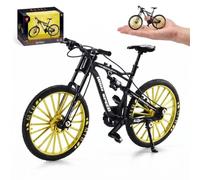 Bicicleta de montaña Finger a escala 1:10, mini bicicleta de dedo, modelo de bicicleta de dedos