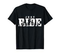 Bicicleta de montaña Just Ride Downhill MTB Trail Mountain Biker Camiseta