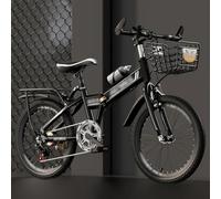 Bicicleta De Montaña Plegable De 18/20/22/24 Pulgadas, 7 Velocidades, Cuadro De Acero De Alto Carbono, para Estudiantes E,20 Inch