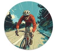 Bicicleta de montaña Puzzle Imposible,desafío for Adults Entretenimiento Creativo 1000 Piezas Obra De Arte De Juego De para Adultos, Regalos A Partir De 14 Años 1000pcs (67.5x67.5cm)