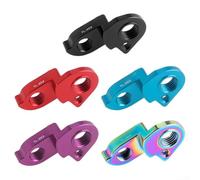 Bicicleta de montaña trasera desviador suspensión reemplazo accesorio para XDS/AD350/300/AD500/GT3/RS450 construido de aleación de aluminio (azul)