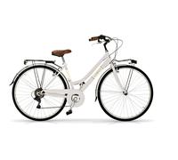 Bicicleta de paseo Airbici ALLURE Lady - 6 Velocidades, Ruedas 700C Blanco