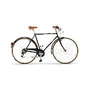Bicicleta de paseo Airbici CONDORINO Man -700x32C Negro Pólvora de Cafe