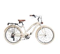 Bicicleta de paseo Airbici CRUISER Lady- 6 Velocidades, Ruedas 26" Beige