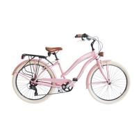 Bicicleta de paseo Airbici CRUISER Lady- 6 Velocidades, Ruedas 26" Rosa Lady