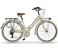 Bicicleta de Paseo Airbici ELEGANCE Lady- 6 Velocidades, Ruedas 28" Beige Capuccino 46