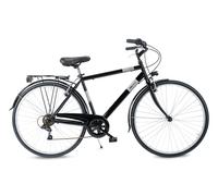 Bicicleta de Paseo Airbici FUSION Man- 6 Velocidades, Ruedas 28" Negro