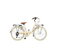 Bicicleta de Paseo Airbici GIULY- 6 Velocidades, Ruedas 24" Beige Capuccino