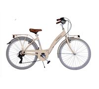 Bicicleta de paseo Nuvò Lady ruedas 26", 6 velocidades Beige Capuccino