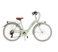 Bicicleta de paseo Nuvò Lady ruedas 26", 6 velocidades, talla 46 Verde Giuletta