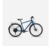 Bicicleta de trekking de viaje aluminio monoplato 11V Riverside Touring 520 azul S