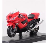 Bicicleta Deportiva A Escala 1/18 para Chico, Modelo De Motocicleta, Vehículos Juguete Fundidos, Colección Juguetes para Kawasaki para Ninja ZX-14R 14R