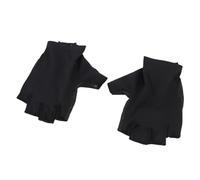 Bicicleta Deportivos de Ciclismo de Medio Dedo Que Absorben los Golpes para Hombres y Mujeres Fáciles de Poner y Quitar para Ciclismo de Carretera 2 X de de Medio Dedo (L)