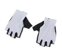 Bicicleta Deportivos de Ciclismo de Medio Dedo Que Absorben los Golpes para Hombres y Mujeres Fáciles de Poner y Quitar para Ciclismo de Carretera 2 X de de Medio Dedo (M)