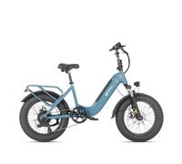 Bicicleta eléctrica con neumáticos gruesos DYU FF500 de 20 pulgadas