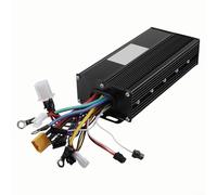 Bicicleta eléctrica de 36 V, 48 V, 52 V, 35 A, para controlador sin escobillas con carcasa de aluminio, control de 3 modos y protocolo de comunicación 02OMD para sincronización de pantalla