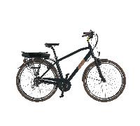 Bicicleta eléctrica de Ciudad Airbici E-Classic MAN 28", Motor 250W , Potencia 468W. Negro Pólvora de Cafe