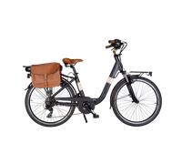 Bicicleta eléctrica de Ciudad Airbici E-Classic, Motor 250W , Potencia 468W. Negro Pólvora de Cafe