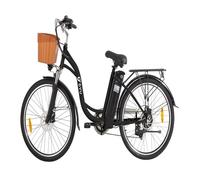 Bicicleta eléctrica dyu c6 26" | motor 350w | batería 36v12.5ah | alcance 40km