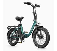 Bicicleta eléctrica DYU C9 250W 48V 15.6Ah Plegable Hidráulica 20" 100km Autonomía