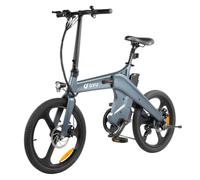 Bicicleta eléctrica DYU T1 sensor de par, batería extraíble, 7 velocidades, plegable, magnesio