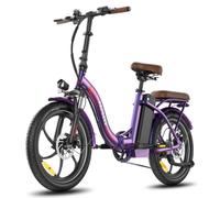 Bicicleta eléctrica F20+ Pro batería 22,5 Ah motor 250 W plegable chasis aluminio camaleón