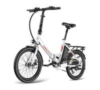 Bicicleta Eléctrica Plegable Fafrees F20 Light 250W 20" Blanco