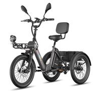 Bicicleta Eléctrica Fafrees F20 Mate II 250W 48V 20" Negro Intenso