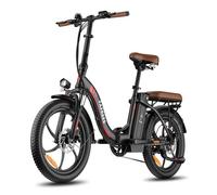 Bicicleta eléctrica fafrees f20 pro - motor 250w batería 36v20ah neumáticos de 20" frenos de disco mecánicos - negro
