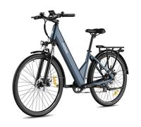 Bicicleta Eléctrica Fafrees F28 Pro Motor 250W Batería 36V 15Ah Azul Mate