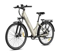 Bicicleta Eléctrica Fafrees F28 Pro Motor 250W Batería 36V 15Ah Champagne