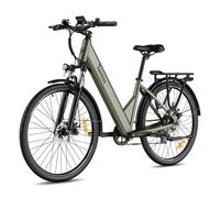 Bicicleta Eléctrica Fafrees F28 Pro Motor 250W Batería 36V 15Ah Verde Mate