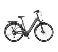 Bicicleta eléctrica Fischer Cita Move 01 para Hombre y Mujer, Altura de 48 cm, Motor Trasero de 50 NM, batería de 36 V, Marco Ondulado