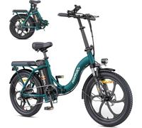 Bicicleta eléctrica HillMiles MilePort 1 250W Plegable 100 km Amortiguación Doble